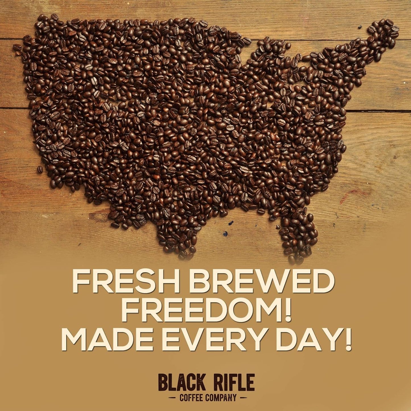 Black Rifle Coffee Company Salty Caramel, Medium Roast Ground Coffee, 11 OZ Bag