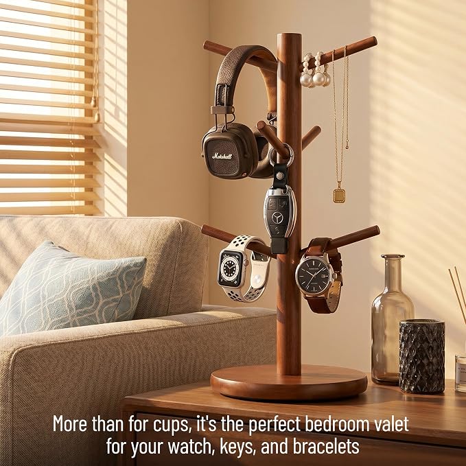 MyLifeUNIT Mug Holder Tree, 360° Rotated Coffee Cup Holder - Image 4