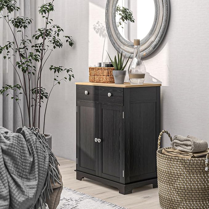 HOMCOM Sideboard Buffet Cabinet - Image 9