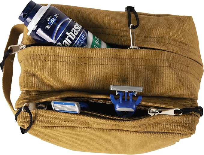 Rothco Canvas Dual Compartment Travel Kit - Image 3