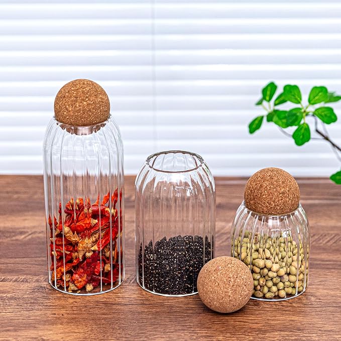 Glass Jar Set of 3 - Image 7