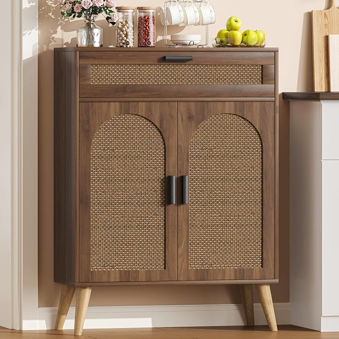 Kaiershi Rattan Buffet Cabinet - Image 3