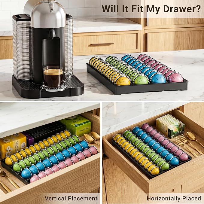 EVERIE Drawer Coffee Pod Organizer - Image 5