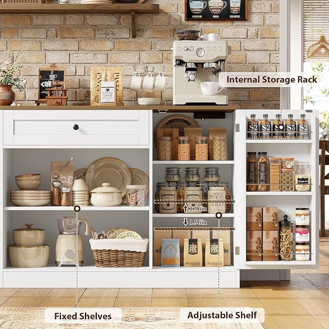 HOSTACK Multifunctional Storage Cabinet - Image 7