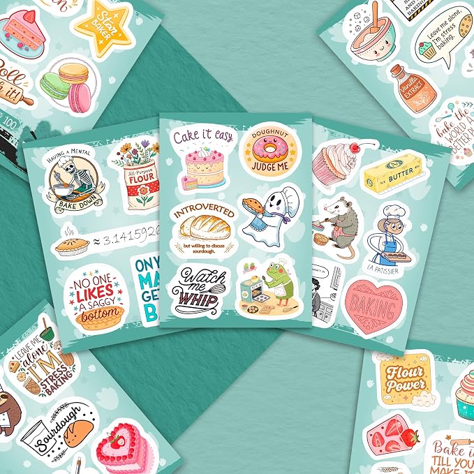 100Pcs Baking Stickers, Bakery Stickers - Image 7