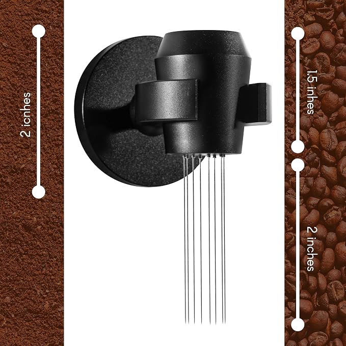 WDT Espresso Distribution Tool – 8 Needle Coffee Stirrer - Image 7