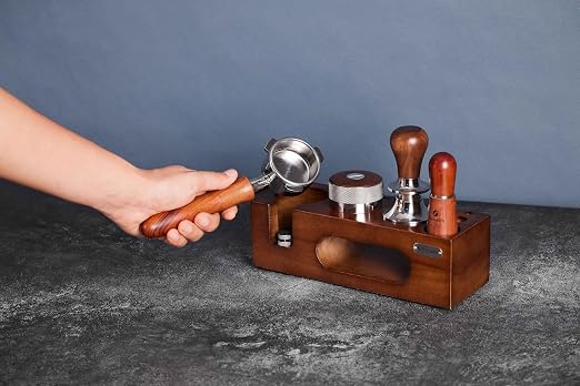 58mm Magnetic Espresso Dosing Funnel & Puck Screen Set - Image 2