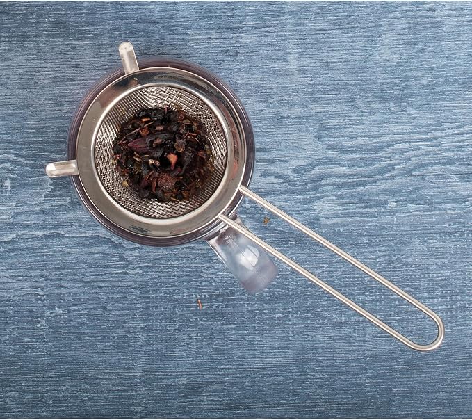 HIC Kitchen Double-Ear Conical Tea Strainer, 18/8 Stainless Steel, - Image 4