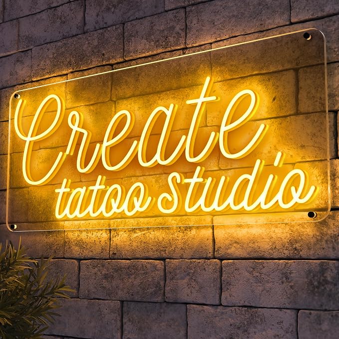Wakklia Custom Neon Sign, Large Custom LED Sign Customizable, Personalized Name by Wakklia