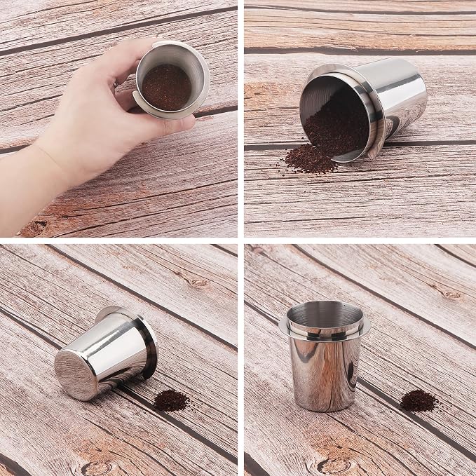 Coffee Dosing Cup 51mm, Espresso Coffee Dosing Cup, Stainless Steel Dosing Cup - Image 8