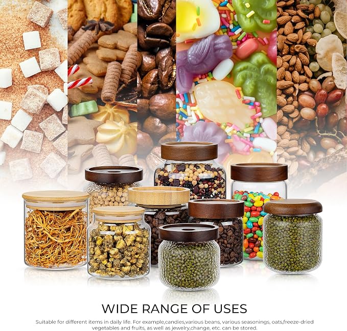 1PC Small Glass Storage Jars - Image 4