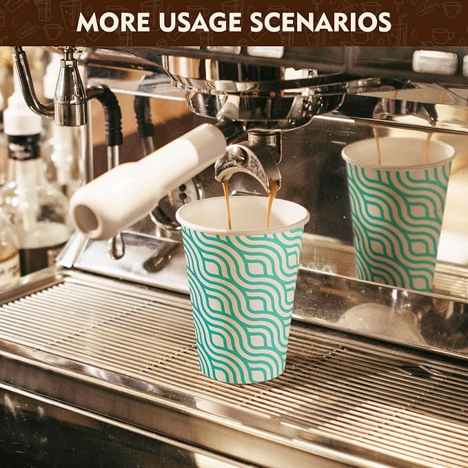 YEEHAW 16 oz Coffee Cups with Lids 100 Pack, To Go Cup with Lid - Image 5