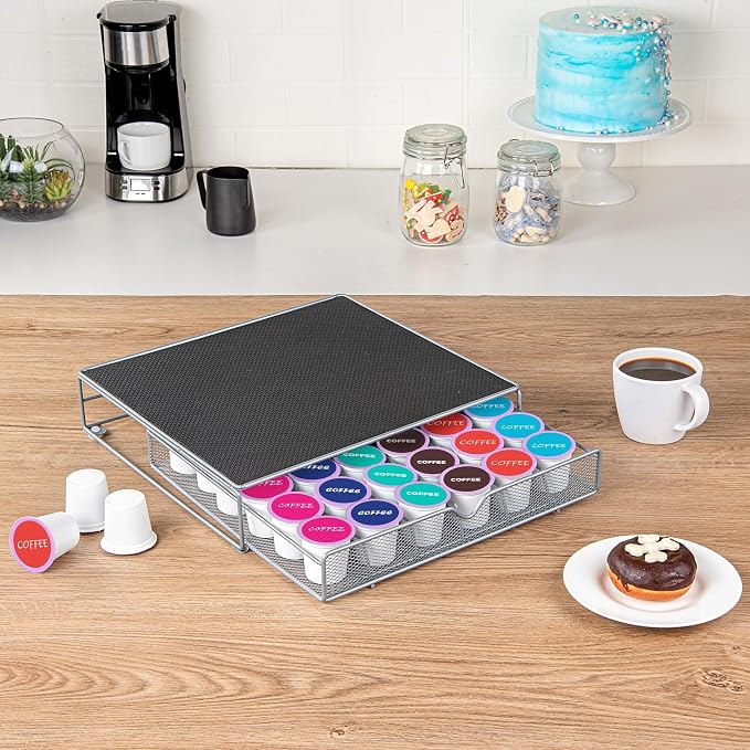 Restaurantware Restpresso 13 x 12.2 x 3 Inch Coffee Capsule Drawer 1 Heavy-Duty - Image 3