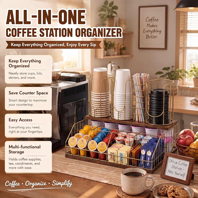 Geelin 18oz Adjustable Coffee Cup Dispenser - Image 4