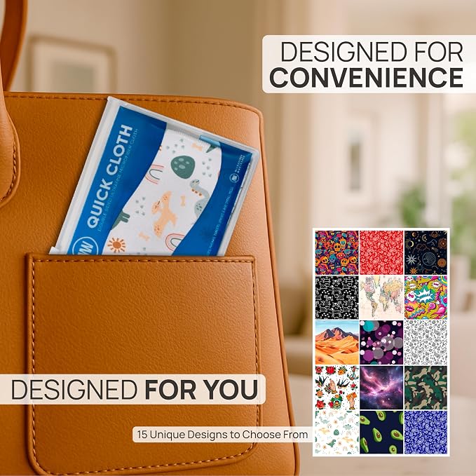 Microfiber Wholesale Quick Cloth Glasses Cleaning Cloths–5x7 Dinosaurs 2-Pack - Image 5