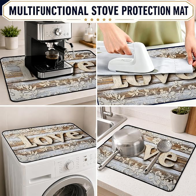 Multi-Design Stove Top Cover for Glass/Electric Stoves, 3-in-1 Counter - Image 6