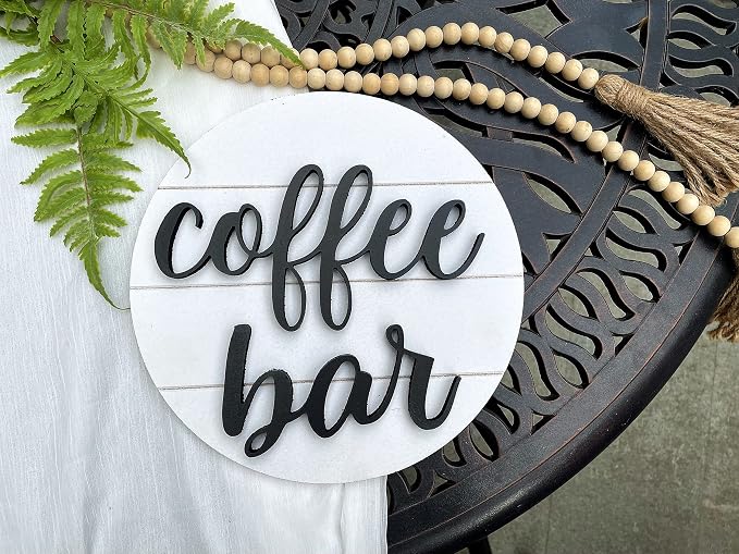 Lavender Inspired 3D Coffee Cutout Word - Image 4