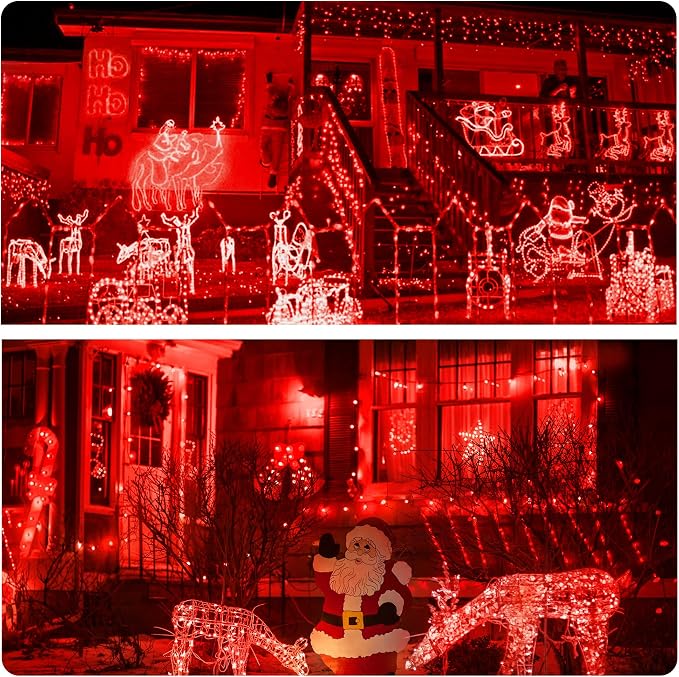 LED Red Light Bulb 15W Equivalent, 1W LED Colored Night Lights, G45 Christmas - Image 4