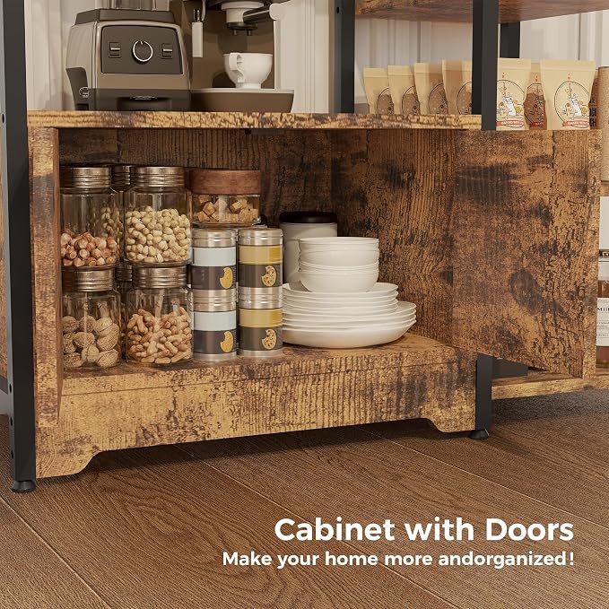 Garvee Mini Coffee Bar Cabinet - Image 4