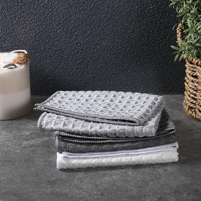 3 Pcs Professional Grade Microfiber Towel Waffle Microfiber Cleaning Cloth - Image 7