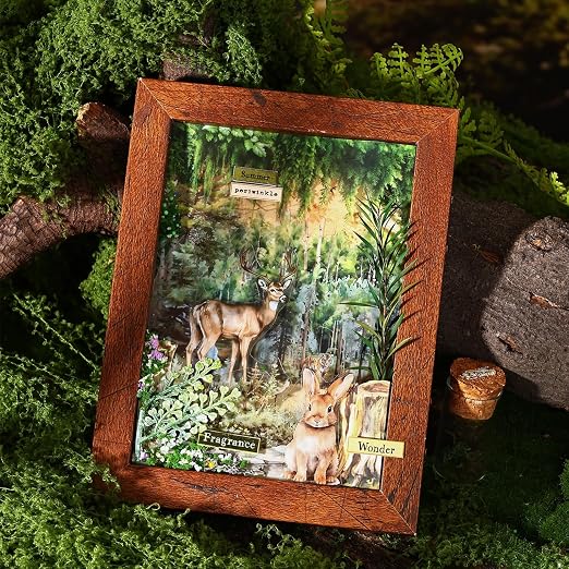 Forest Adventure Transparent PET Scrapbook Tape Set - Image 5