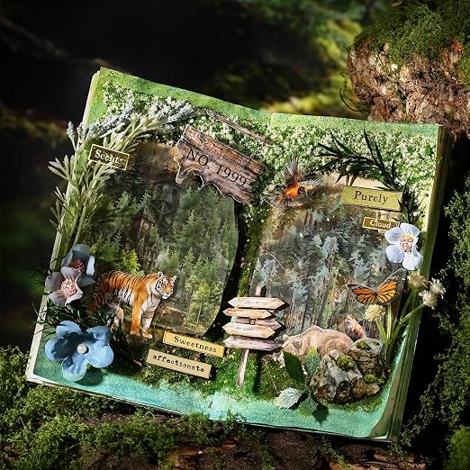 Forest Adventure Transparent PET Scrapbook Tape Set - Image 6