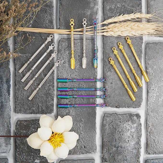 15Pcs Mini Spoons Metal Tiny Shovel 3.3-Inch Little Medicine Spoon - Image 4