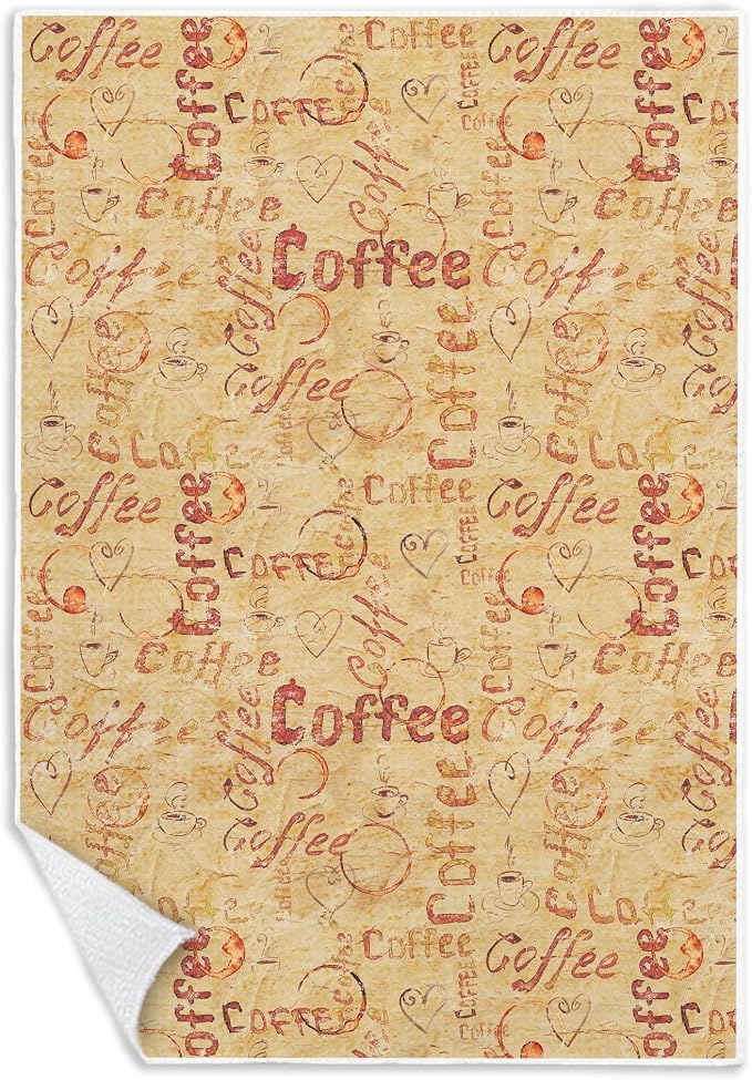 Vintage Coffee Kitchen Towels, Coffee Lovers Gifts by Fitie