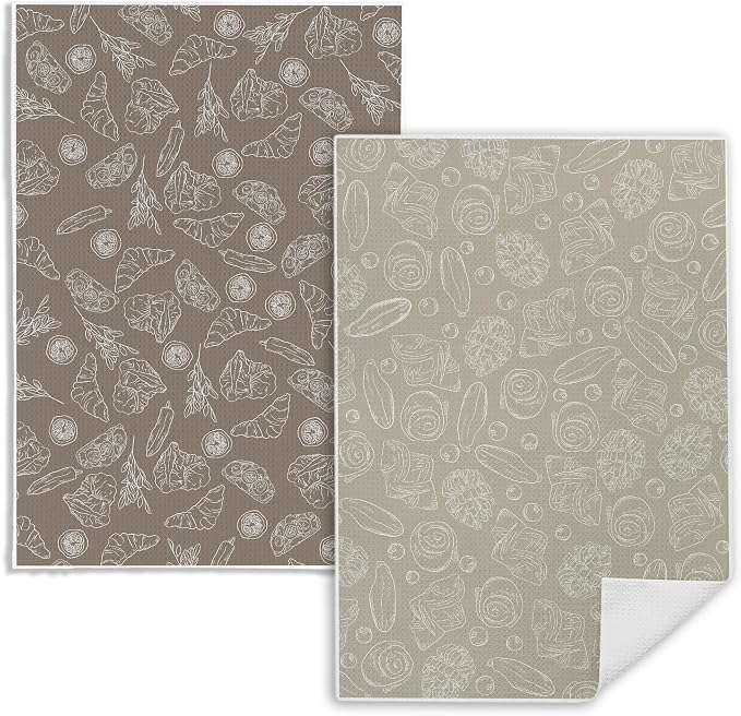 Bread Baking Kitchen Towels, Baking Baker Gifts by Fitie