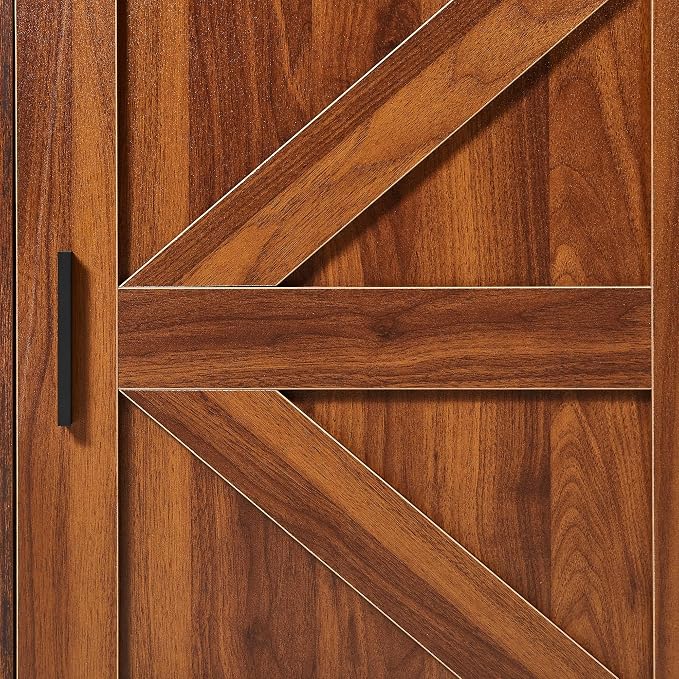 VECELO Corner Storage Cabinet - Image 8