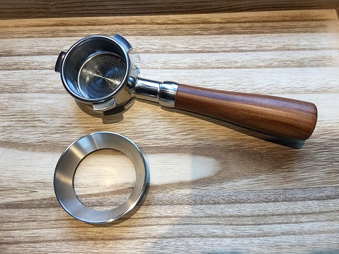 54mm Espresso Dosing Funnel Stainless Steel Coffee Dosing Ring fits 54mm - Image 7