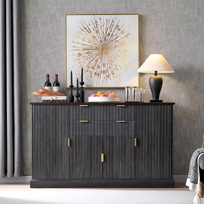 IFGET Fluted Buffet Cabinet - Image 3