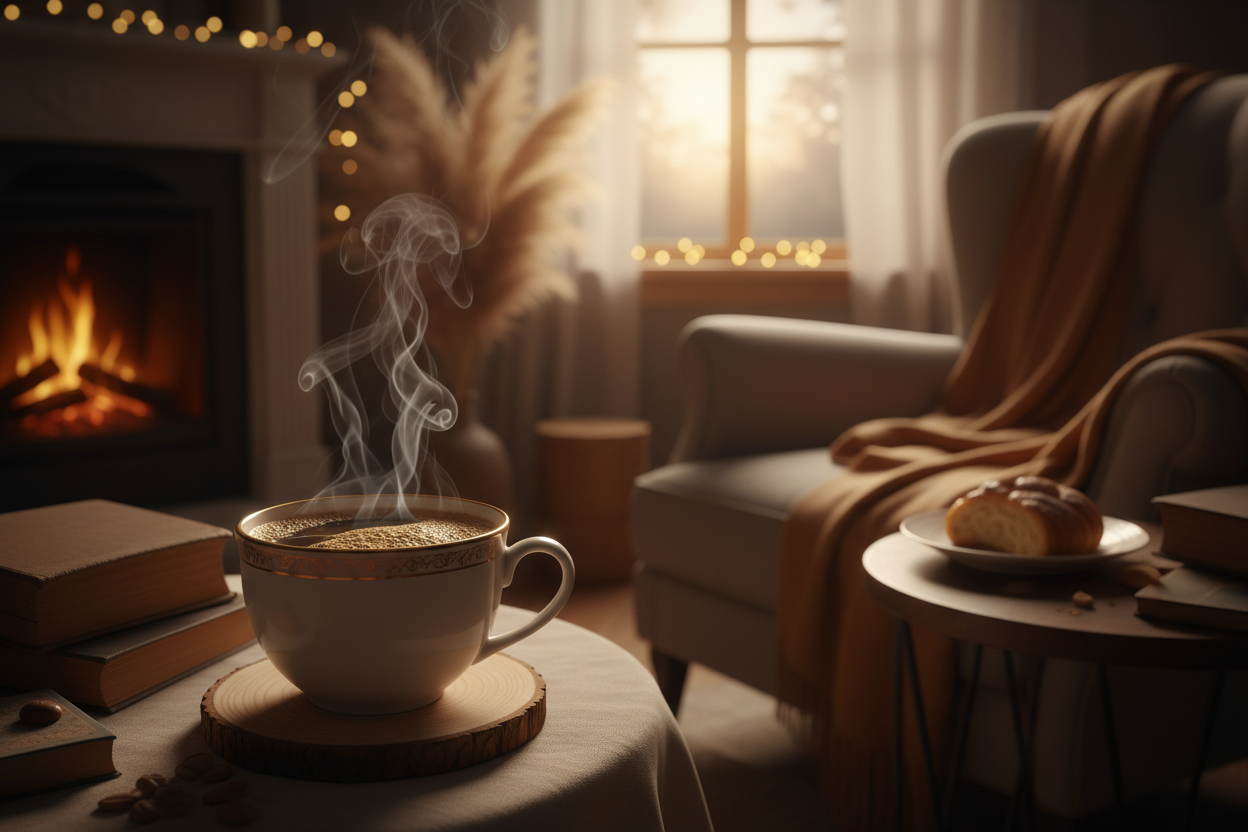 Brew Comfort, Sip Happiness.